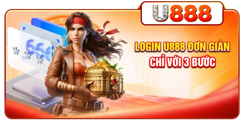 Login U888 đơn giản chỉ với 3 bước